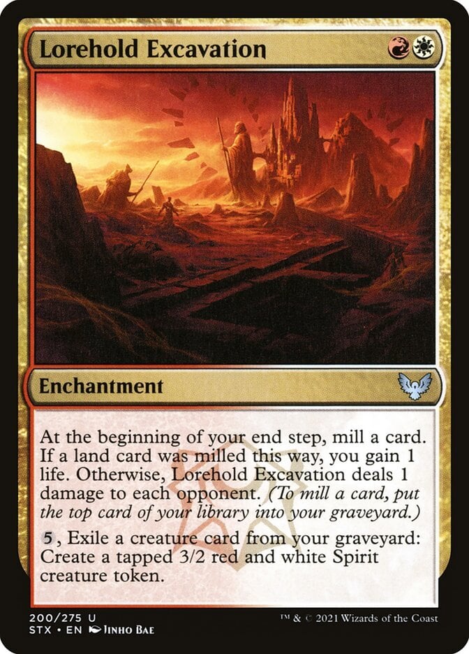 Lorehold Excavation - Strixhaven: School of Mages-(200)-Foil