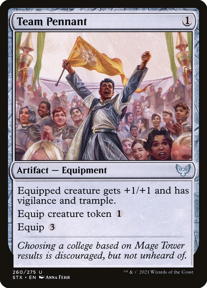 Team Pennant - Strixhaven: School of Mages-(260)-Foil