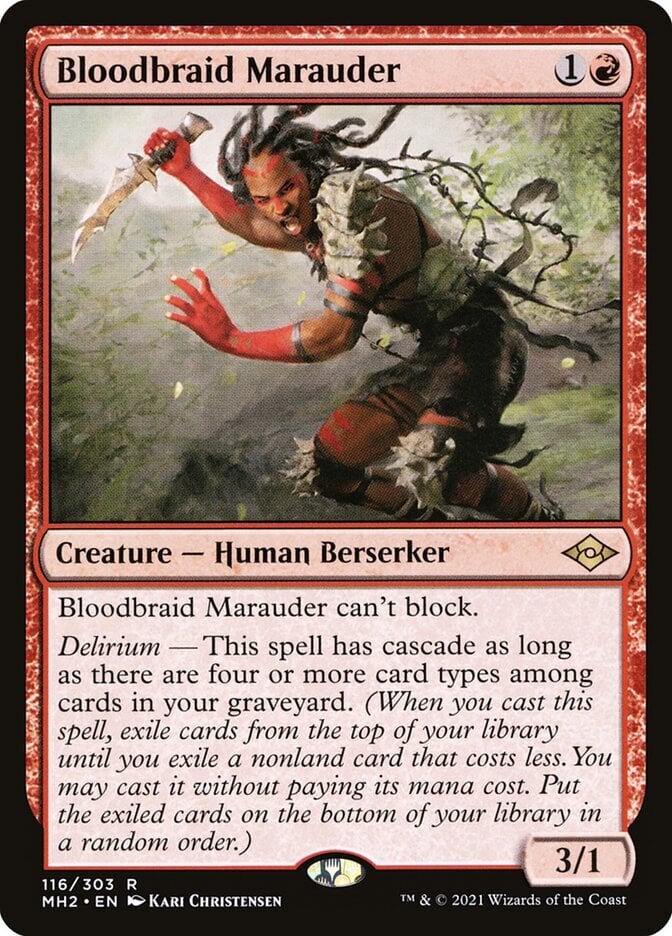 Bloodbraid Marauder - Modern Horizons 2-(116)