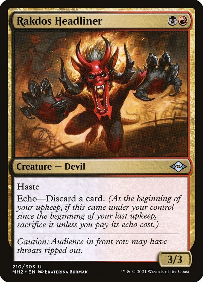 Rakdos Headliner - Modern Horizons 2-(210)-Foil