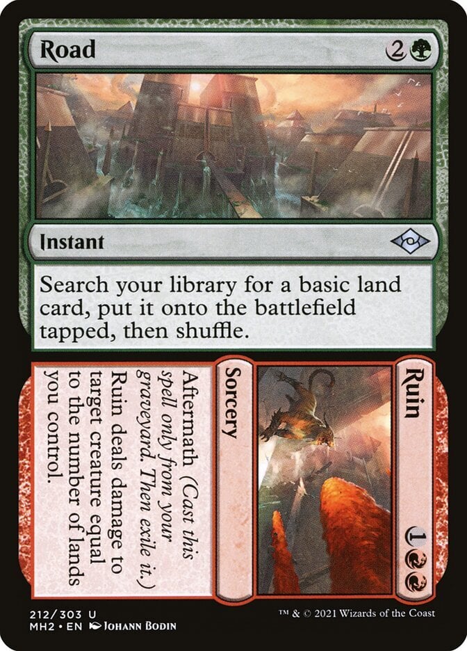 Road // Ruin - Modern Horizons 2-(212)-Foil