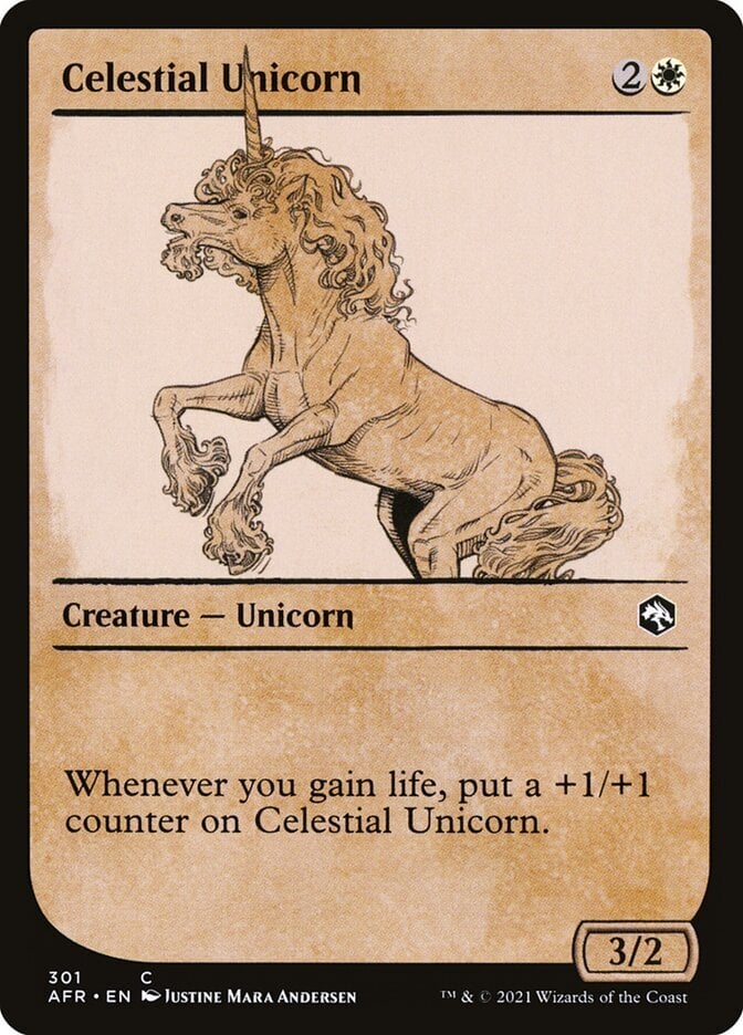 Celestial Unicorn - Adventures in the Forgotten Realms-(301)