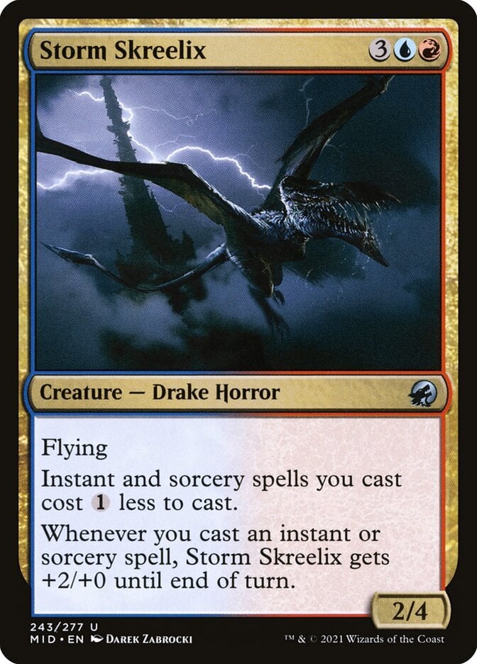 Storm Skreelix - Innistrad: Midnight Hunt-(243)-Foil