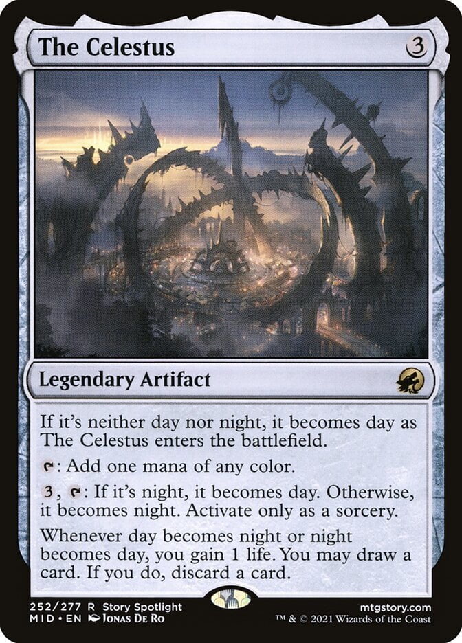 The Celestus - Innistrad: Midnight Hunt-(252)-Foil
