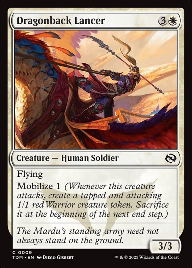 Dragonback Lancer - Tarkir: Dragonstorm-(009)