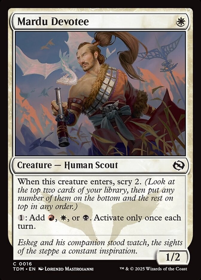 Mardu Devotee - Tarkir: Dragonstorm-(016)