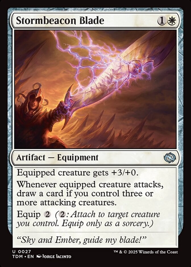 Stormbeacon Blade - Tarkir: Dragonstorm-(027)