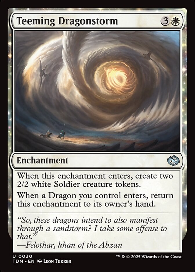Teeming Dragonstorm - Tarkir: Dragonstorm-(030)