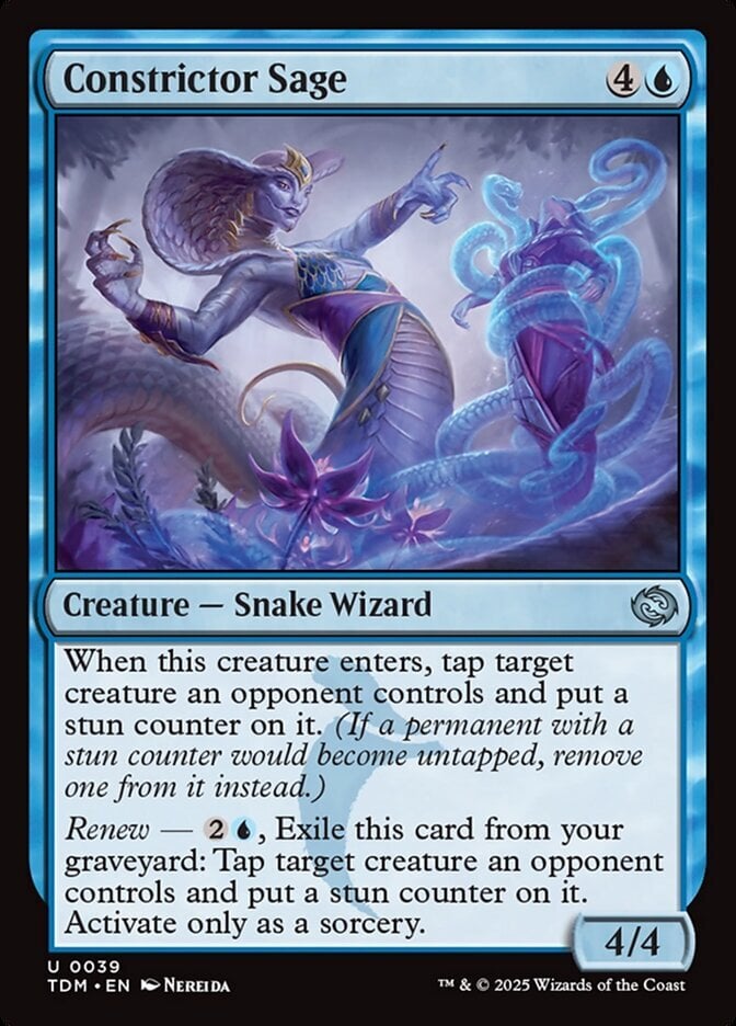 Constrictor Sage - Tarkir: Dragonstorm-(039)