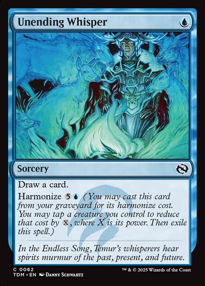 Unending Whisper - Tarkir: Dragonstorm-(062)