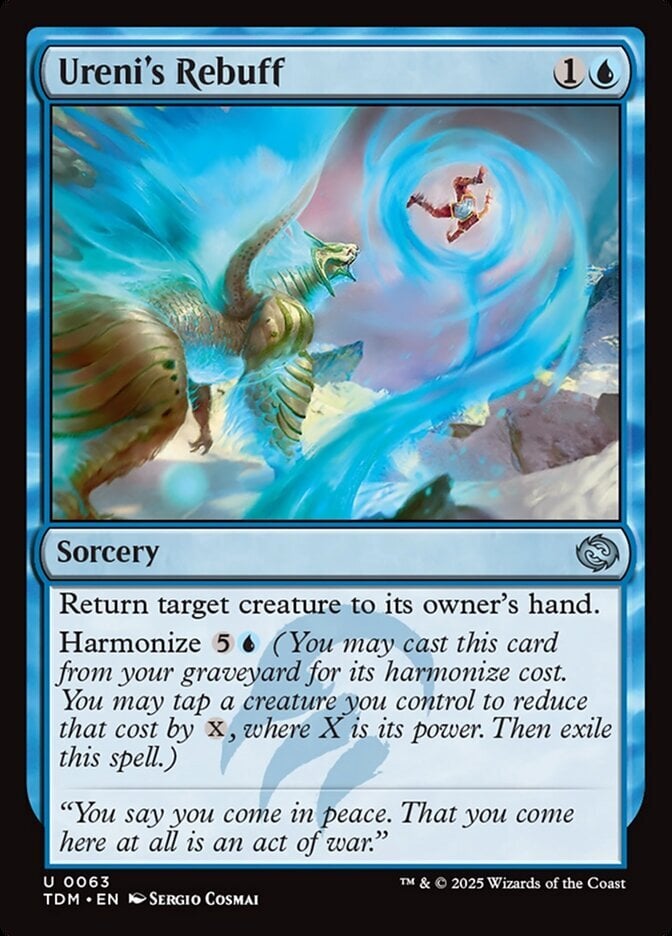 Ureni's Rebuff - Tarkir: Dragonstorm-(063)