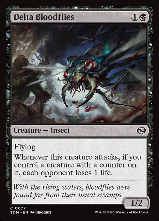 Delta Bloodflies - Tarkir: Dragonstorm-(077)