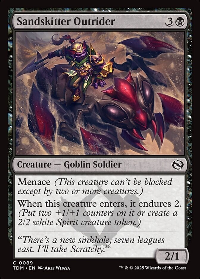 Sandskitter Outrider - Tarkir: Dragonstorm-(089)