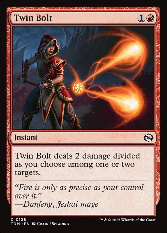Twin Bolt - Tarkir: Dragonstorm-(128)