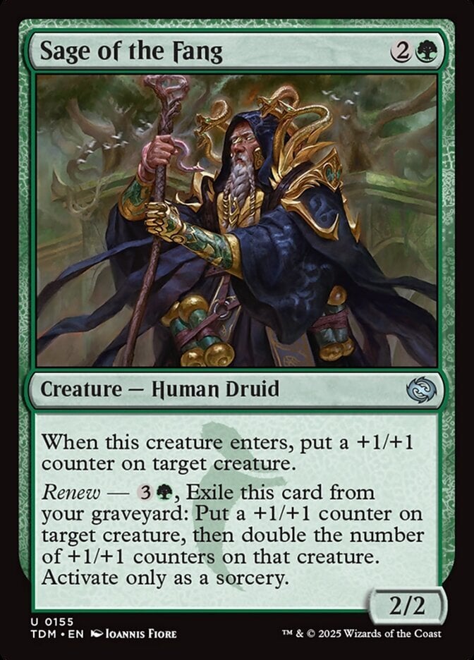 Sage of the Fang - Tarkir: Dragonstorm-(155)