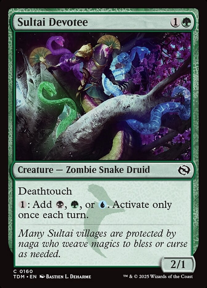 Sultai Devotee - Tarkir: Dragonstorm-(160)