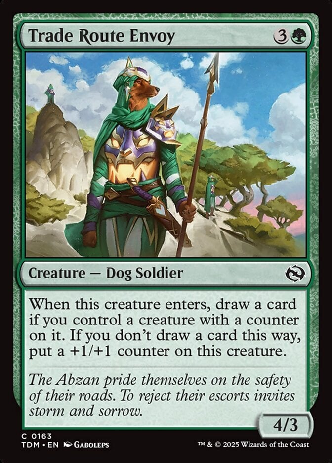 Trade Route Envoy - Tarkir: Dragonstorm-(163)