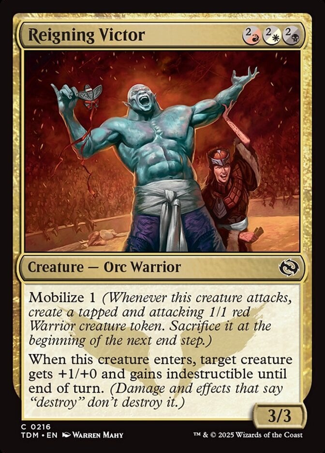 Reigning Victor - Tarkir: Dragonstorm-(216)