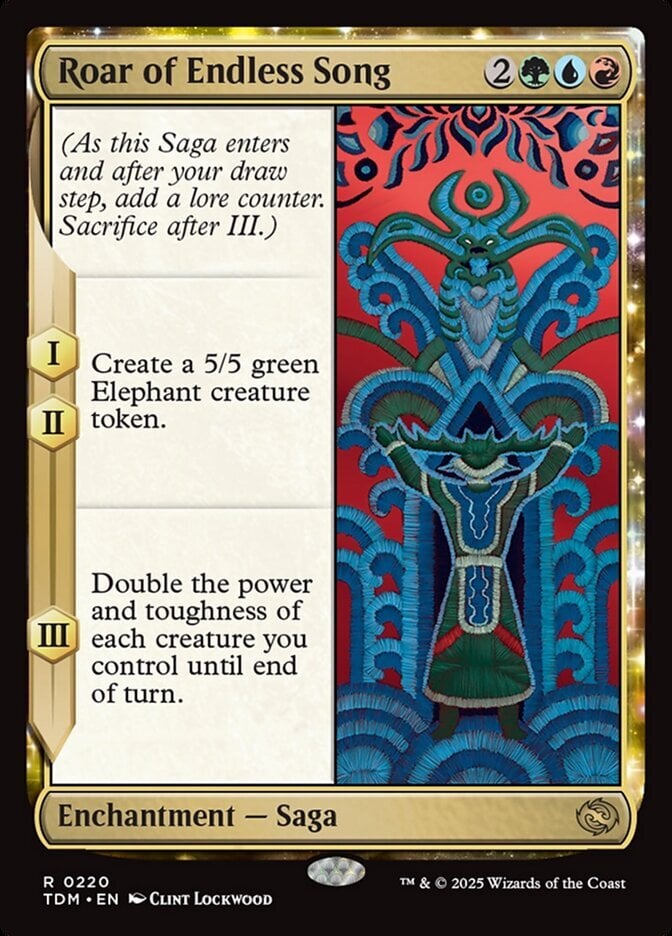 Roar of Endless Song - Tarkir: Dragonstorm-(220)