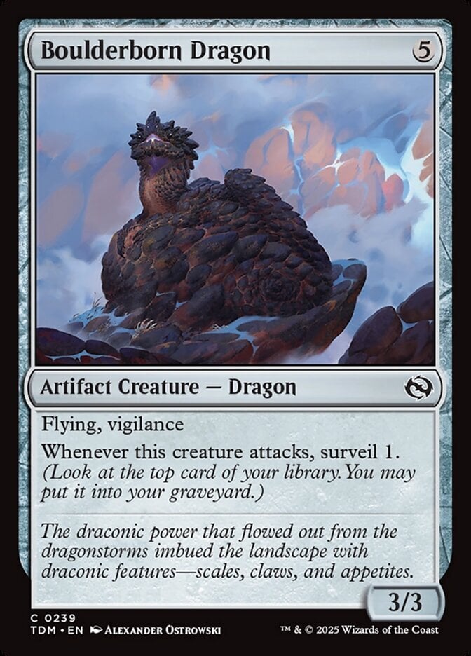Boulderborn Dragon - Tarkir: Dragonstorm-(239)