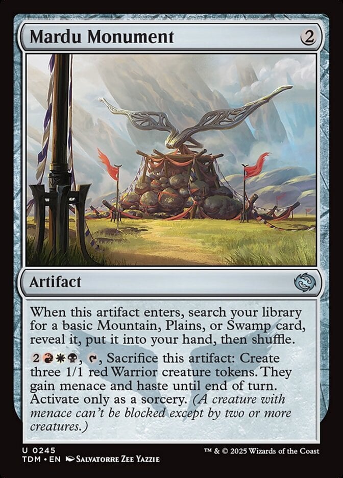 Mardu Monument - Tarkir: Dragonstorm-(245)