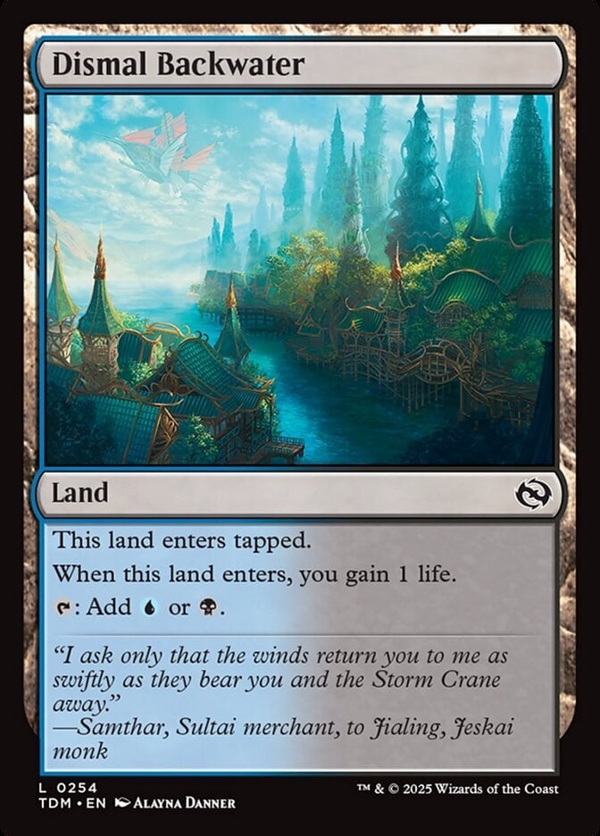 Dismal Backwater - Tarkir: Dragonstorm-(254)
