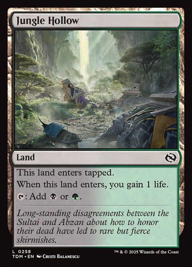 Jungle Hollow - Tarkir: Dragonstorm-(258)