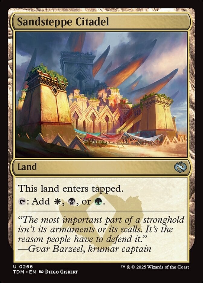 Sandsteppe Citadel - Tarkir: Dragonstorm-(266)
