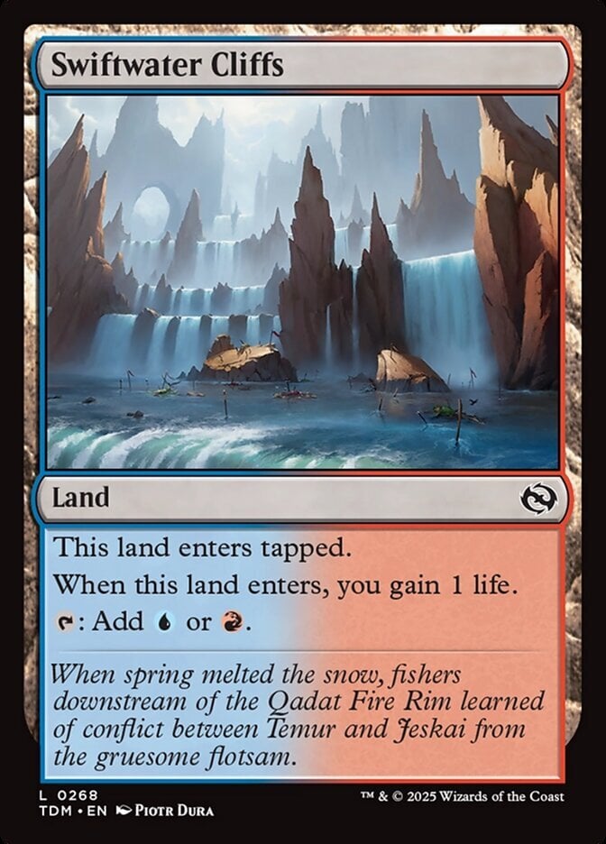 Swiftwater Cliffs - Tarkir: Dragonstorm-(268)