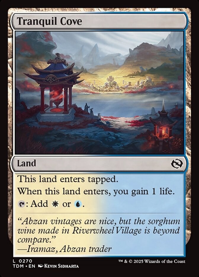 Tranquil Cove - Tarkir: Dragonstorm-(270)