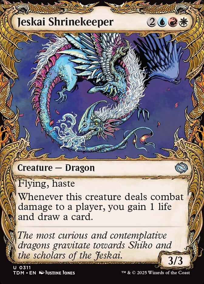 Jeskai Shrinekeeper - Tarkir: Dragonstorm-(311)