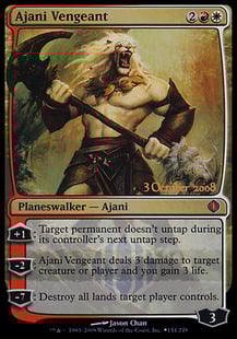 Ajani Vengeant - Prerelease Events-(038)-Foil