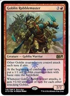 Goblin Rabblemaster - Media Inserts-(086)-Foil
