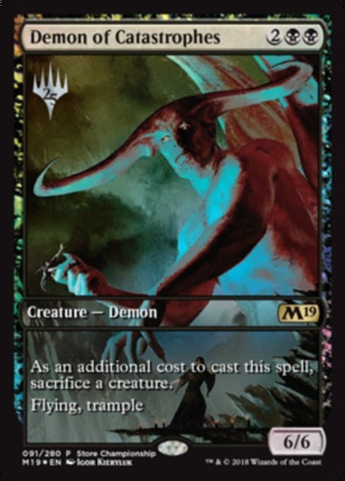 Demon of Catastrophes - Standard Showdown Promos-(013)-Foil