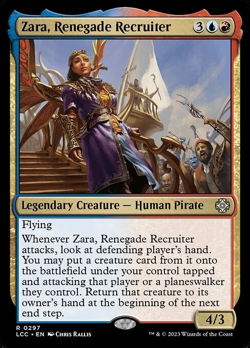 Zara, Renegade Recruiter - The Lost Caverns of Ixalan Commander-(297)