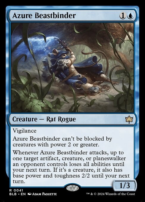 Azure Beastbinder - Bloomburrow-(041)