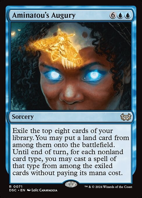 Aminatou's Augury - Duskmourn: House of Horror Commander-(071)