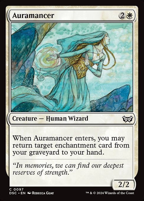 Auramancer - Duskmourn: House of Horror Commander-(097)
