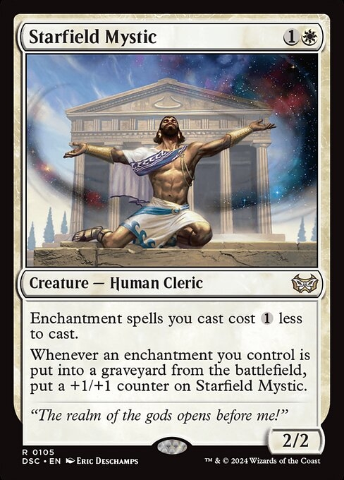 Starfield Mystic - Duskmourn: House of Horror Commander-(105)