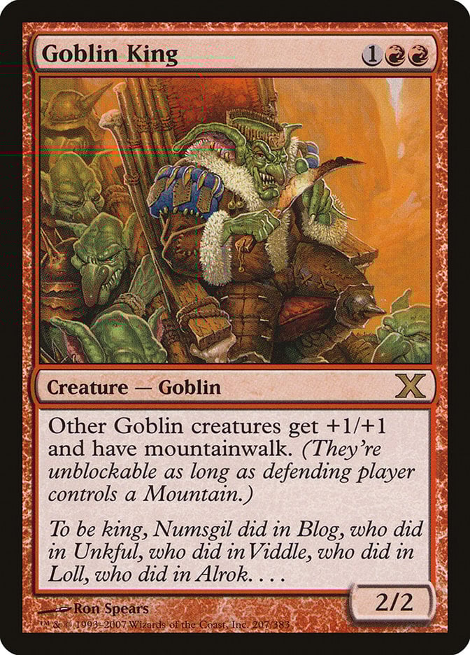 Goblin King - Tenth Edition-(207)