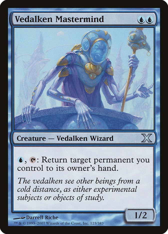 Vedalken Mastermind - Tenth Edition-(123)