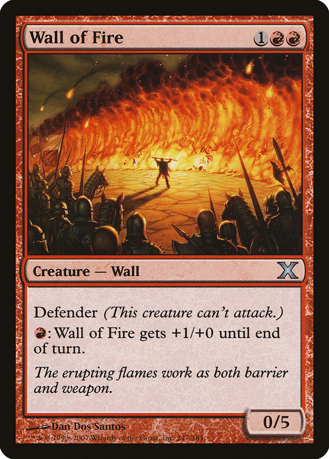 Wall of Fire - Tenth Edition-(247)