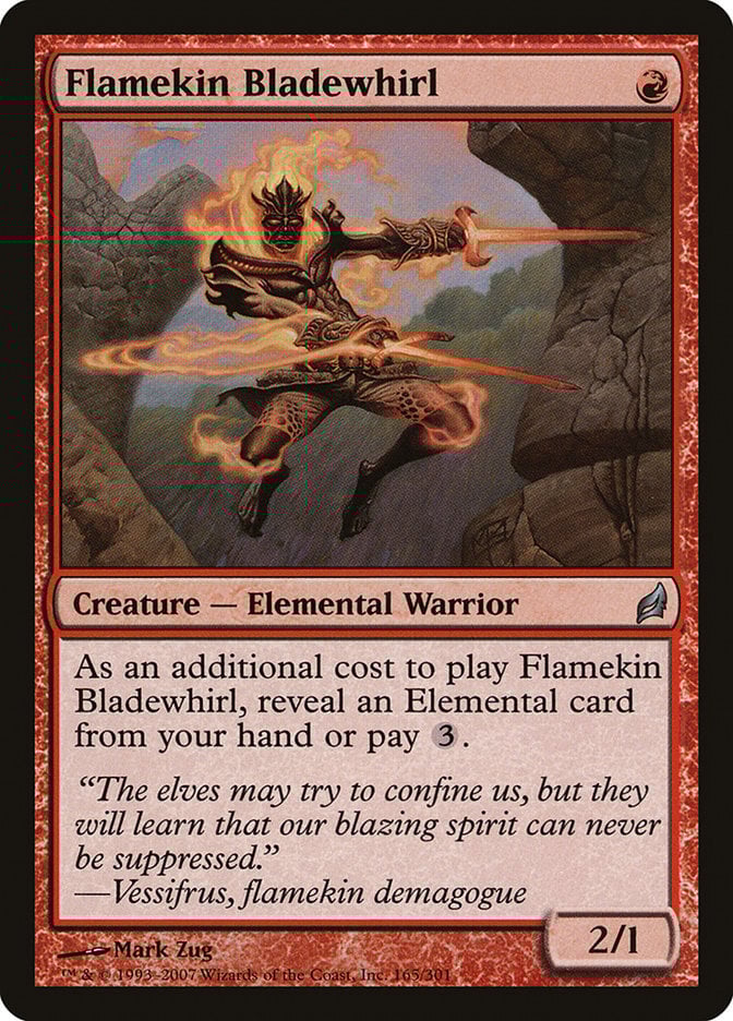 Flamekin Bladewhirl - Lorwyn-(165)