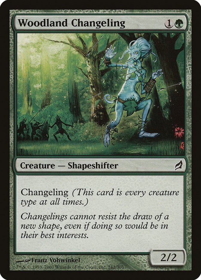 Woodland Changeling - Lorwyn-(242)