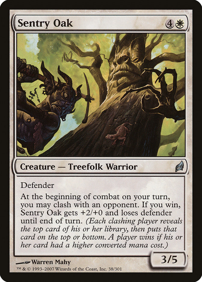 Sentry Oak - Lorwyn-(038)