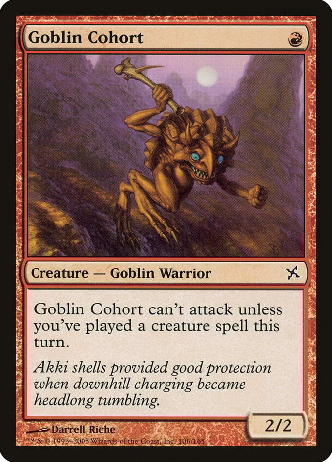 Goblin Cohort - Betrayers of Kamigawa-(106)