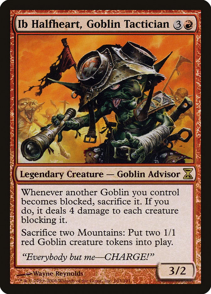 Ib Halfheart, Goblin Tactician - Time Spiral-(163)