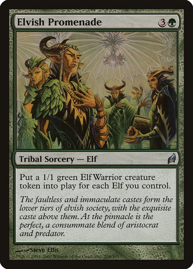 Elvish Promenade - Lorwyn-(208)-Foil