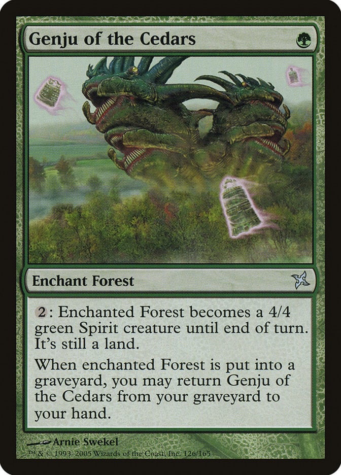 Genju of the Cedars - Betrayers of Kamigawa-(126)