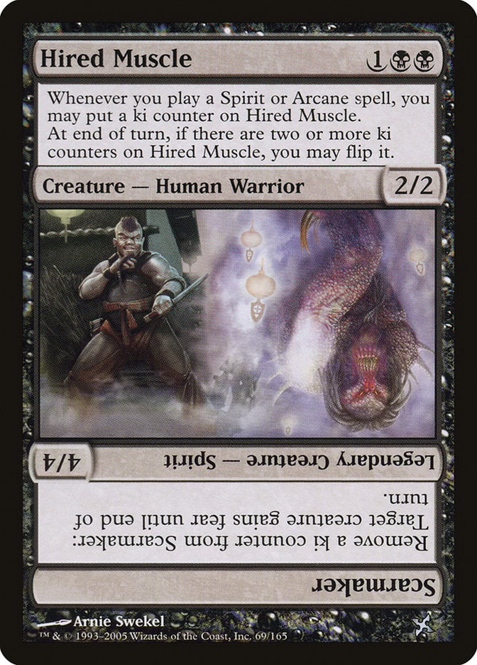 Hired Muscle // Scarmaker - Betrayers of Kamigawa-(069)